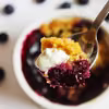 Crumble z jagodami