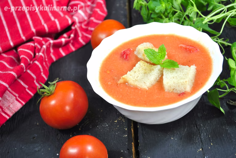 Gazpacho – Chłodnik Z Pomidorów