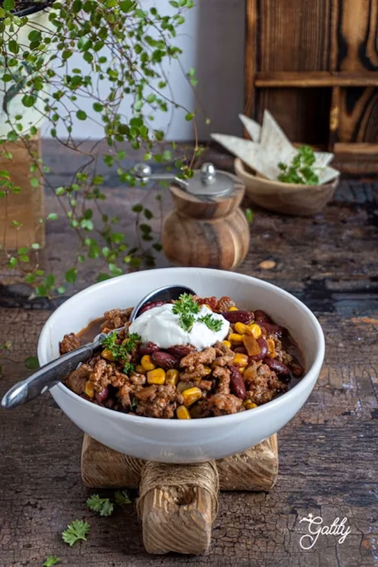 Chili con carne z kakao