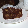 Czekoladowe ciasto ucierane z rabarbarem