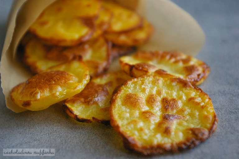 Domowe chipsy z piekarnika