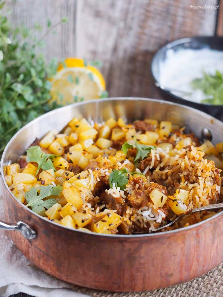 Biryani z kurczakiem