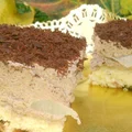 Ciasto z masą czekoladową i gruszkami