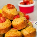 Muffiny kukurydziane na słono
