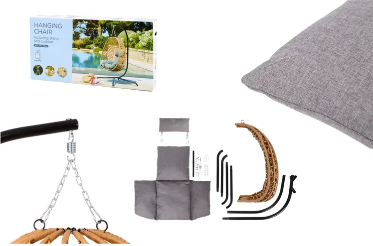 Zdjęcie Fotel wiszący znowu pojawił się w Action w atrakcyjnej cenie! Boska opcja na wiosnę i lato - klienci go uwielbiają i ruszyli na zakupy #3