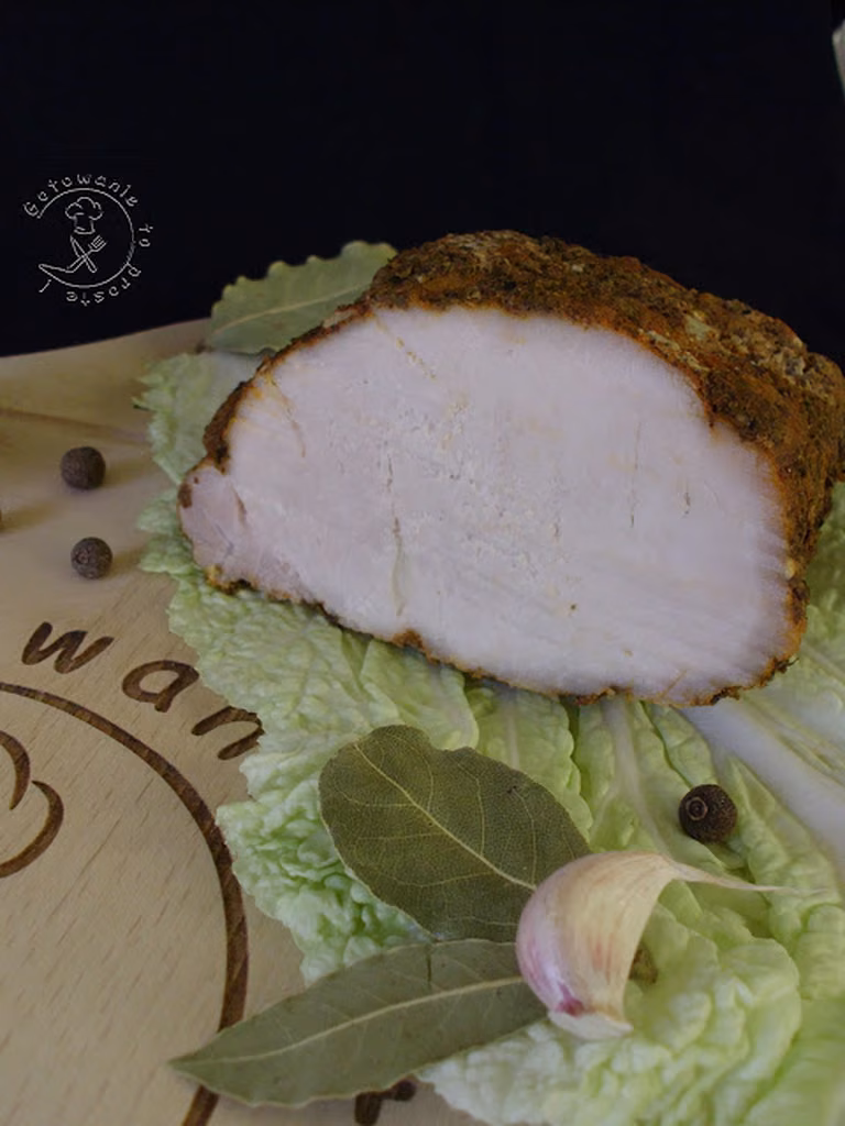Schab Pieczony W Wędzonej Papryce