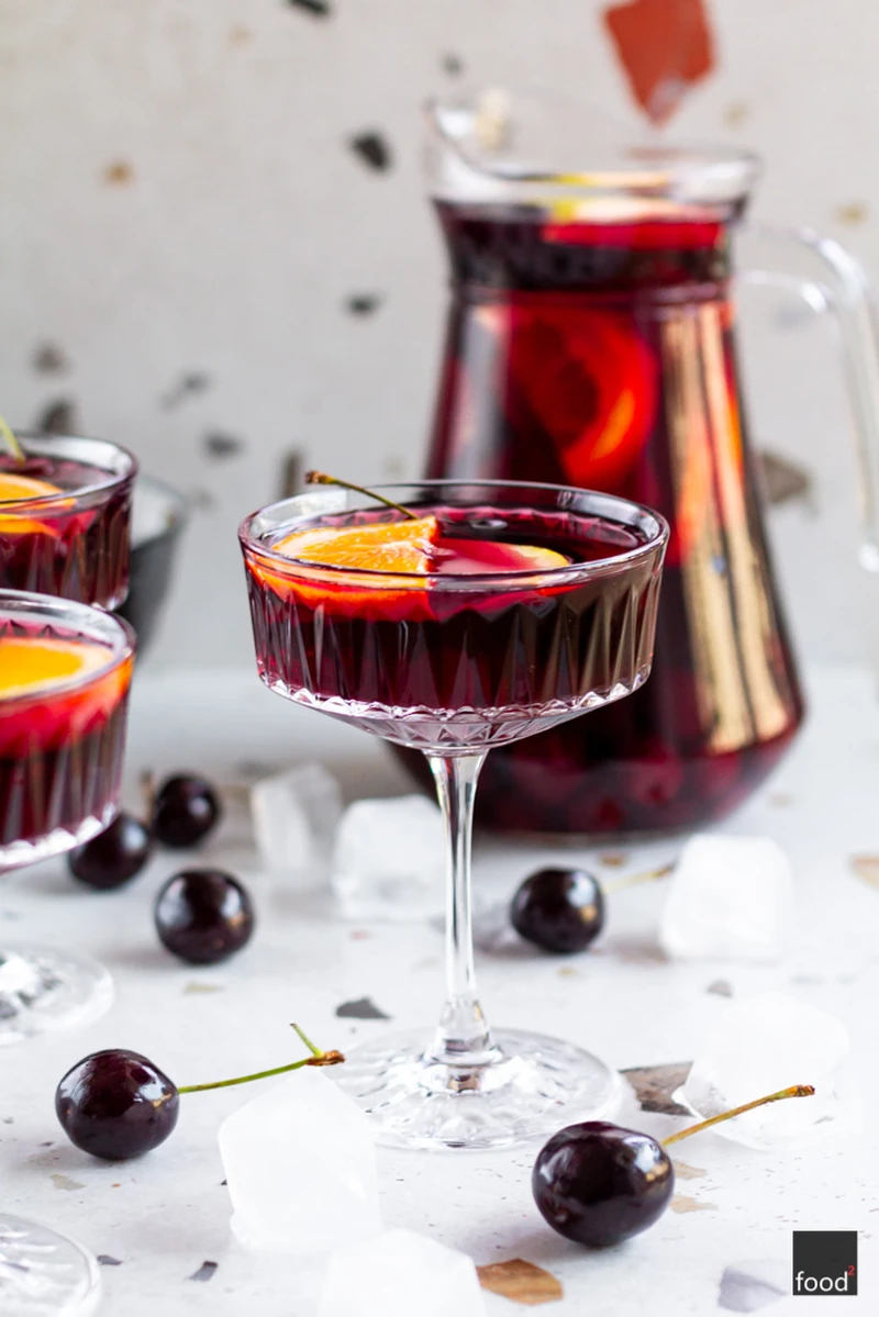 Czereśniowa sangria  - food²