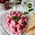 Sałatka śledziowa z burakami - Damsko-męskie spojrzenie na kuchnię