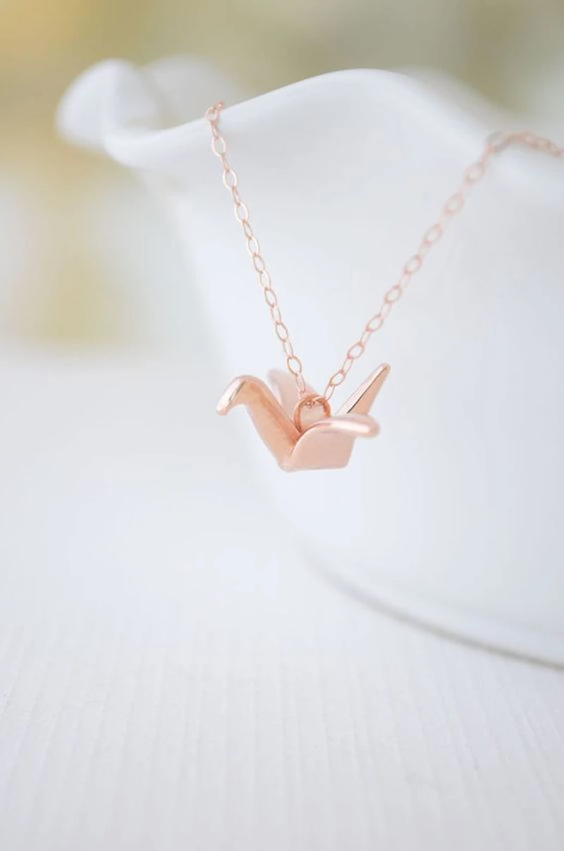 Naszyjnik origami
