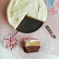 CIASTO KAKAOWE Z BUDYNIEM, BEZ CUKRU, BEZ PIECZENIA