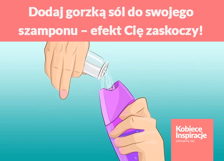 Dodaj gorzką sól do swojego szamponu – efekt Cię zaskoczy!