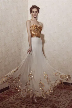 Cudowna suknia ze złotem