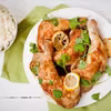 Pieczone udka kurczaka w cytrynowym sosie
