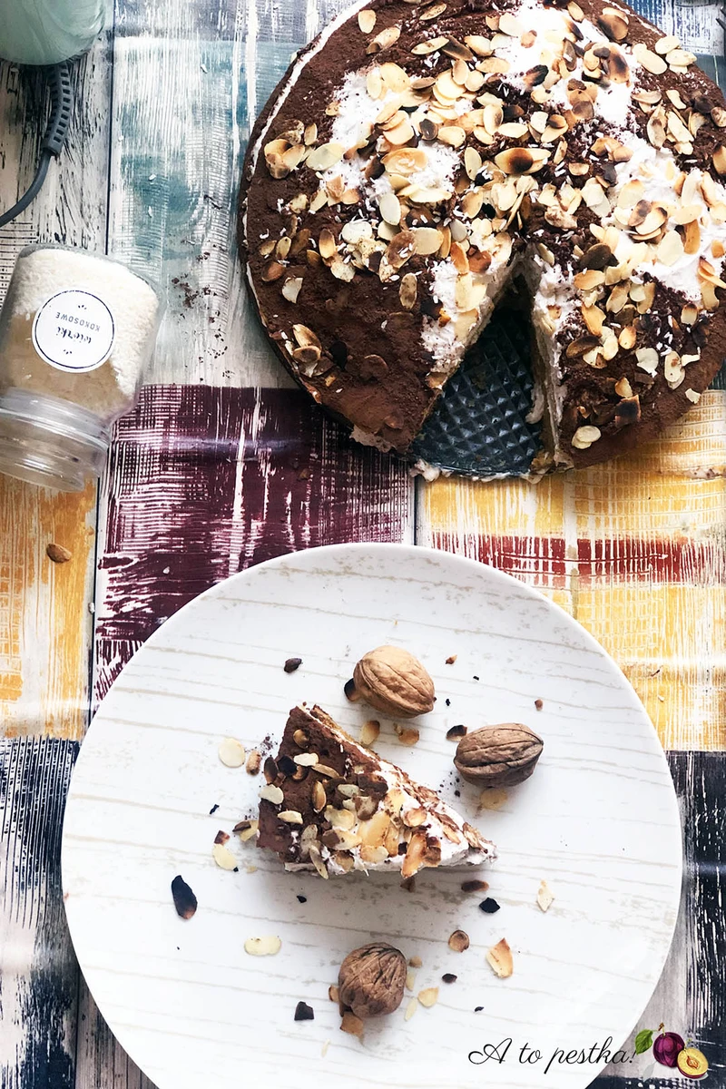 Fit ciasto marchewkowe z kremem kokosowym