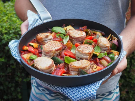 Polędwiczka wieprzowa z ratatouille