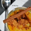 Bardzo kokosowy pudding z tapioki, mango i cynamonu