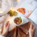 Kakaowe naleśniki z prażonym jabłkiem