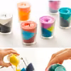 DIY- kolorowe świece