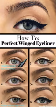 Mocna kreska eyelinerem