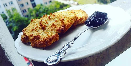 4 składnikowe ciasteczka kokosowe