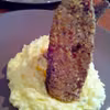 Roladka z łopatki w domowym sous vide z kremowym risotto