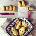 Ziemniaczki hasselback
