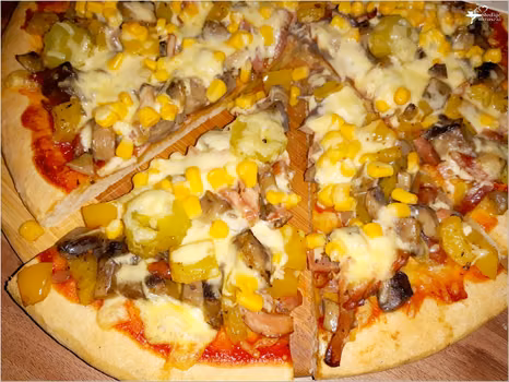Pizza na bogato