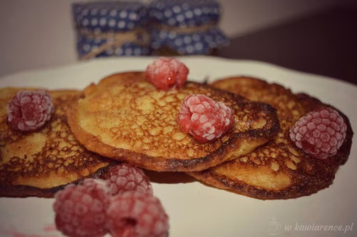 placuszki jaglano - owsiane z bananem, fit na śniadanie, brunch lub na deser