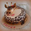 Torcik z żyrafą
