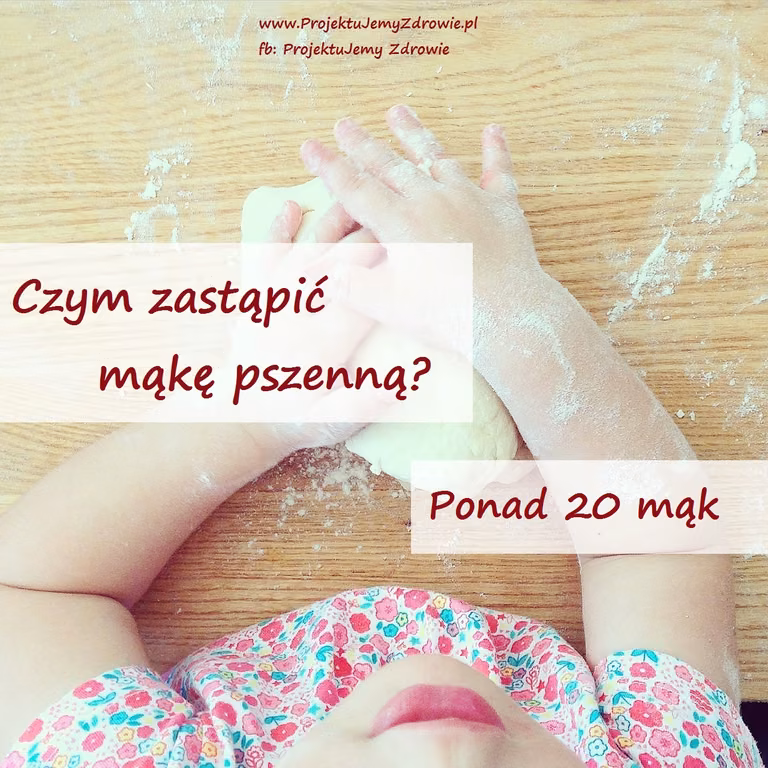 Czym zastąpić mąkę pszenną?