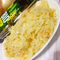 Surówka do obiadu z kapusty kiszonej