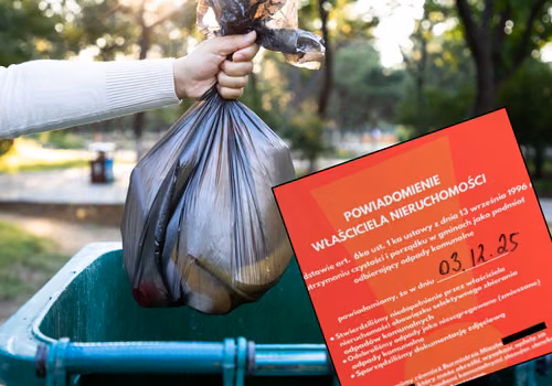 Czerwone naklejki na koszach na śmieci! Coraz więcej osób dostaje takie powiadomienia
