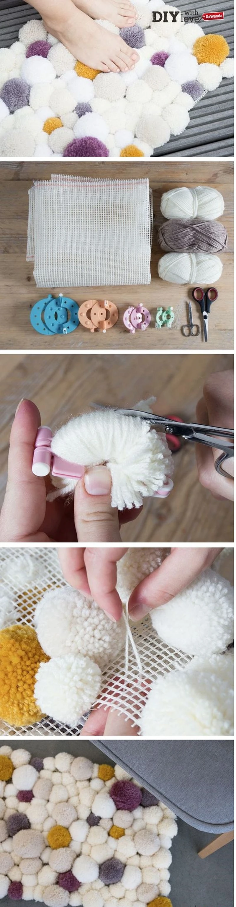 DIY- POMPONY!