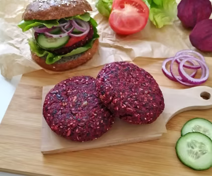 Wegeburgery z buraka – przepis krok po kroku