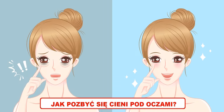 Masz WORKI POD OCZAMI? Wypróbuj ten sposób!