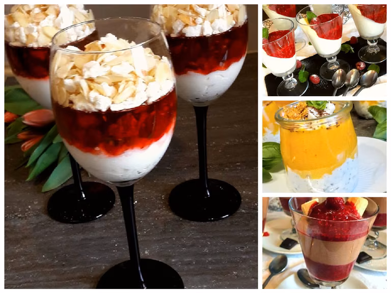 Deserki w pucharkach na Dzień Kobiet ( 6 inspiracji)