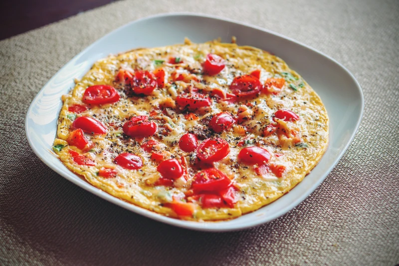Omlet a la pizza