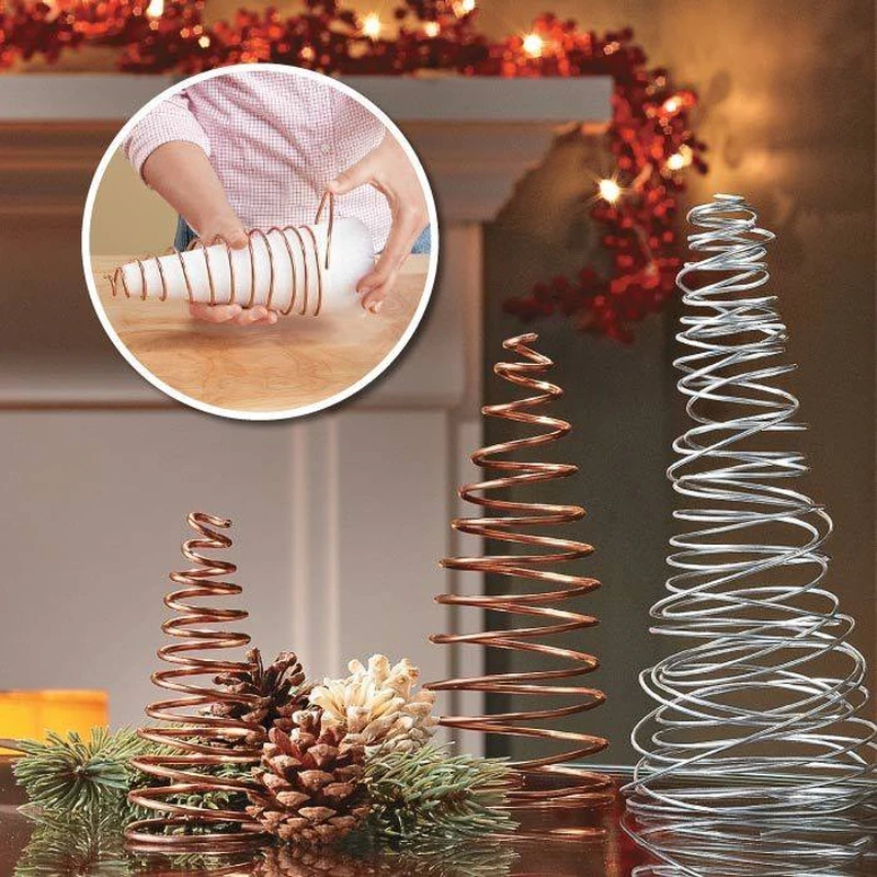 Choinka z drutu! DIY