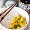 Kurczak curry z mango