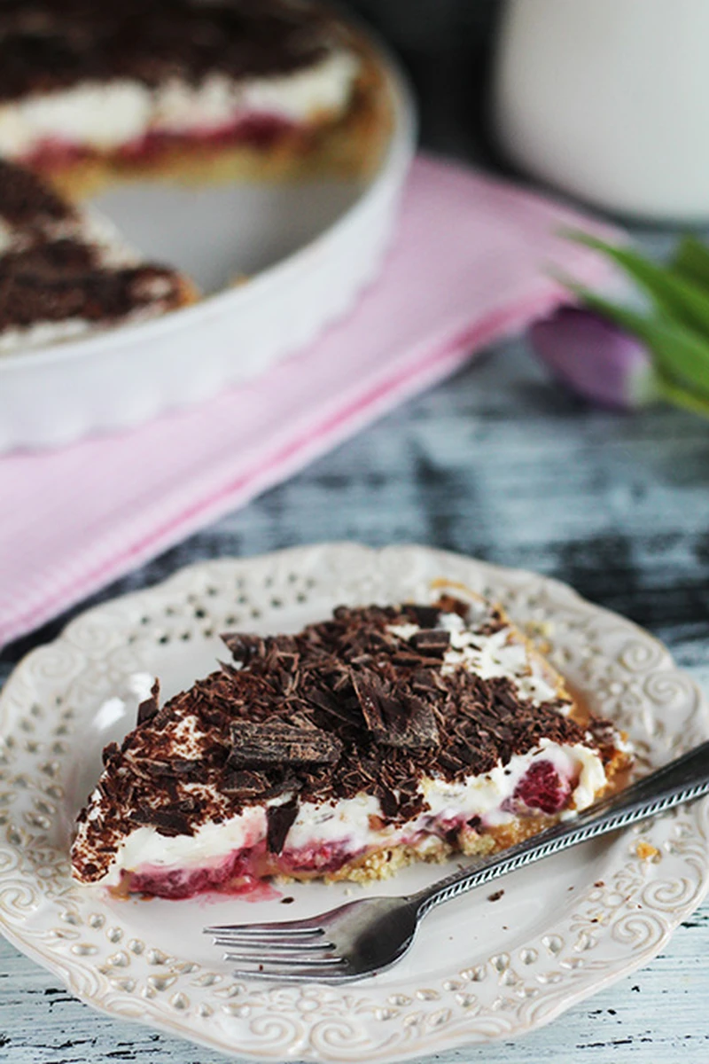 Malinoffee pie