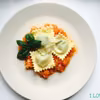 Ravioli ze szpinakiem i serem ricotta
