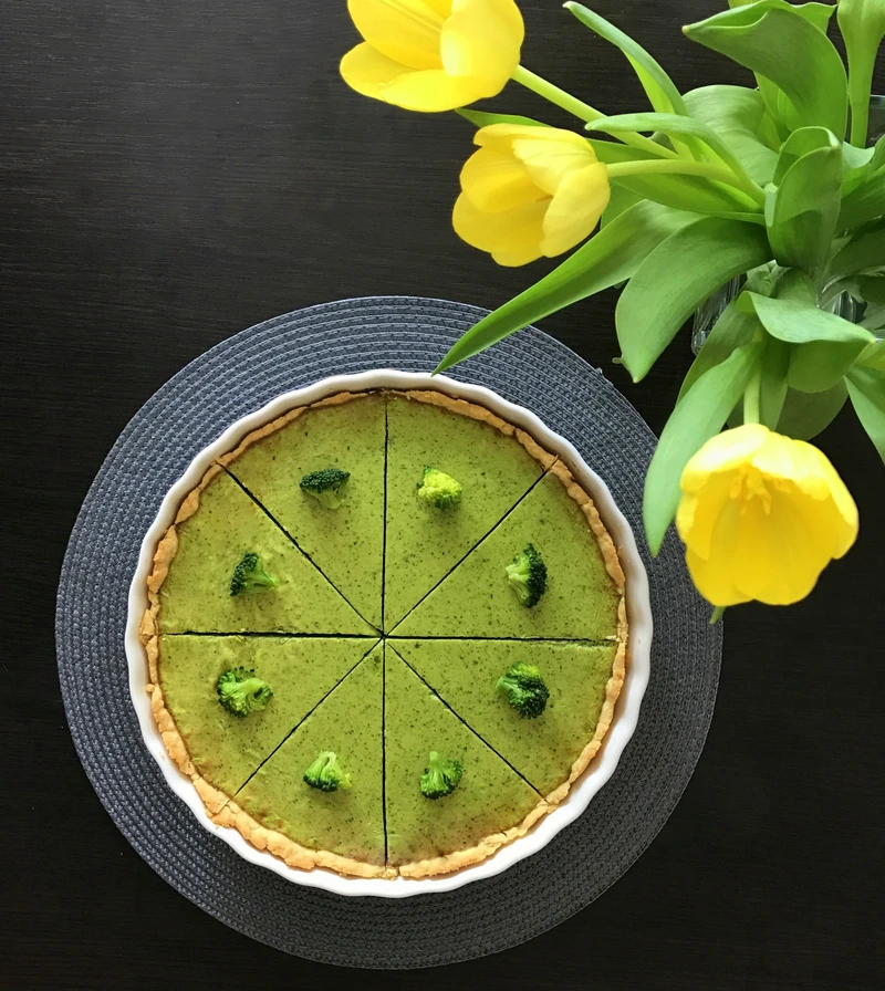 Tarta brokułowa