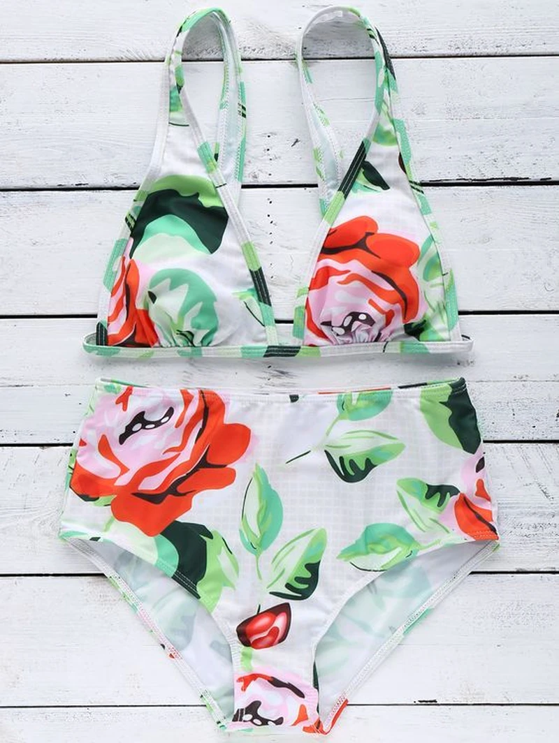Bikini w kwiaty