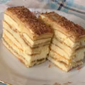Ciasto kawowo-biszkoptowe
