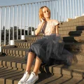 Letnie żurawie i tiul | Summer cranes and tulle