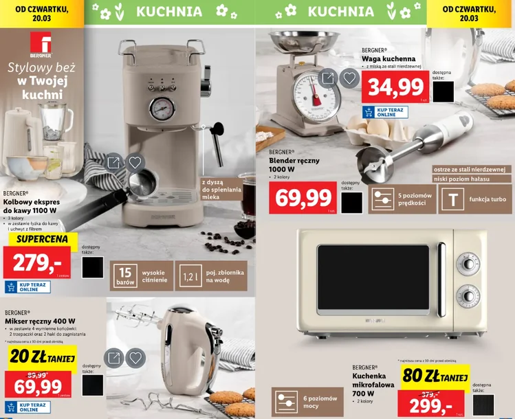 Zdjęcie Sprzęty kuchenne teraz w Lidlu o 100 zł taniej! To super oferta na Wielkanocne pichcenie #3