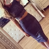 Ołówkowa spódnica + crop top