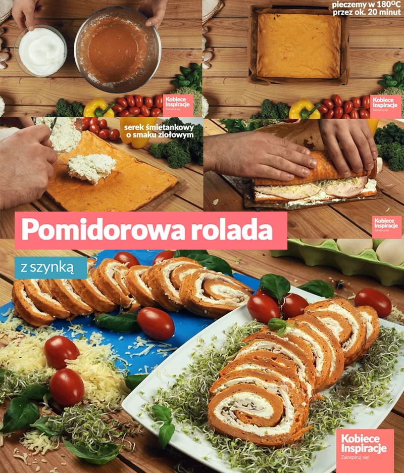 Rolada pomidorowa