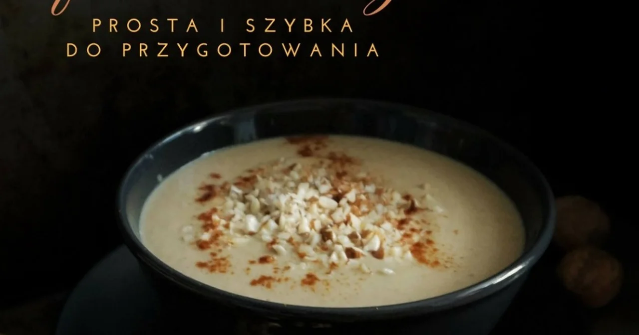 Zupa krem z kalafiora i orzechów