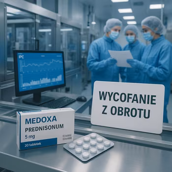 Medoxa Prednisonum wycofana z obrotu! GIF podjął decyzję w sprawie 2 serii leku